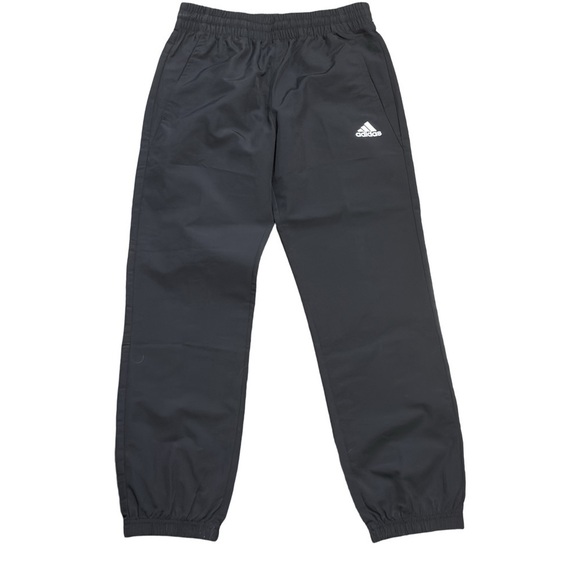 Adidas boys Medium 10-12 NWT BLACK nylon jogger - Picture 1 of 5